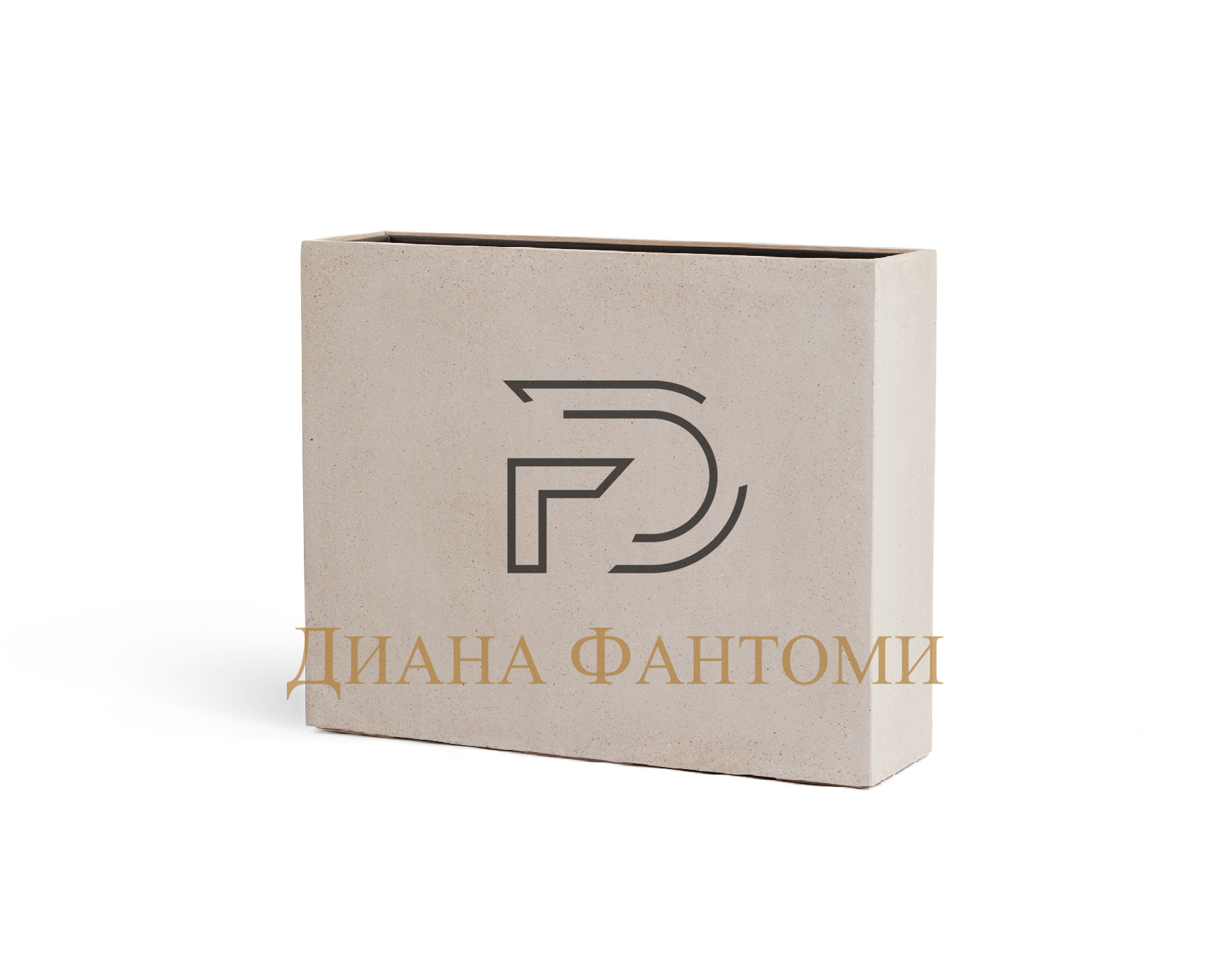 Кашпо - Beton - Высокий Дивайдер