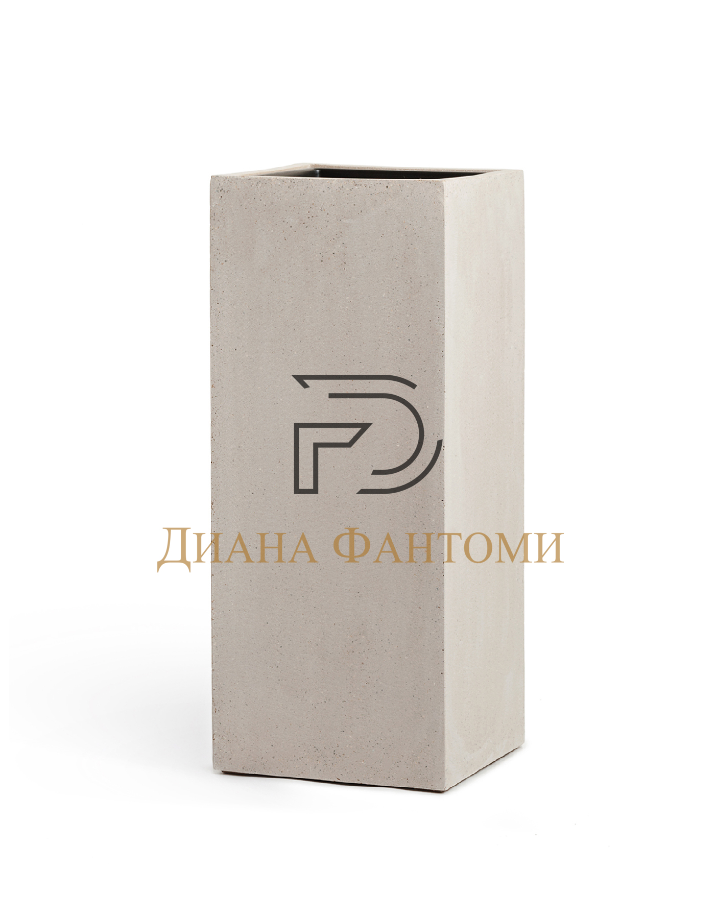 Кашпо - Beton - Высокий куб — изображение 3