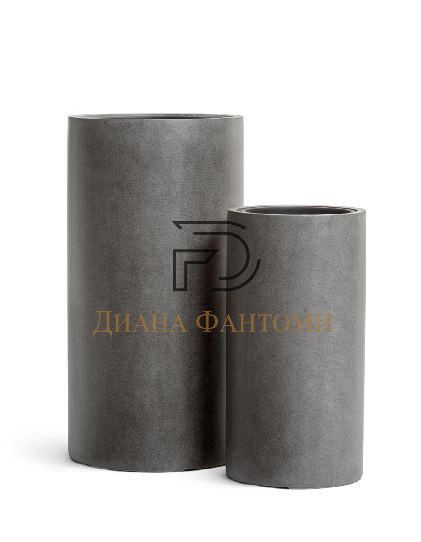 Кашпо - Beton - Высокий цилиндр — изображение 7