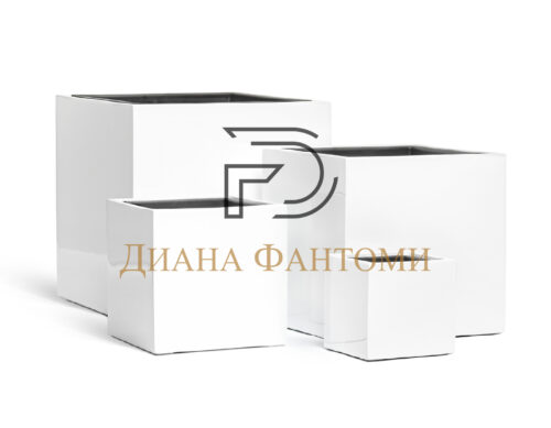 Кашпо - Gloss - Куб