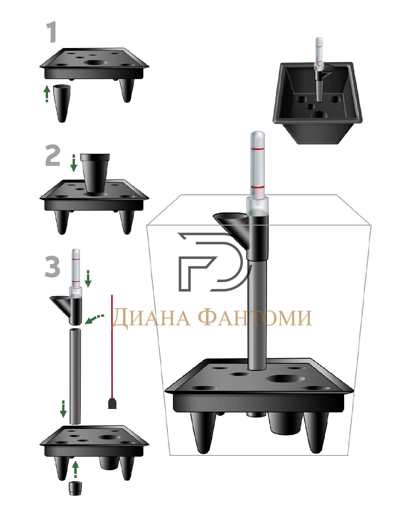 Система автополива R-21 для кашпо — изображение 2