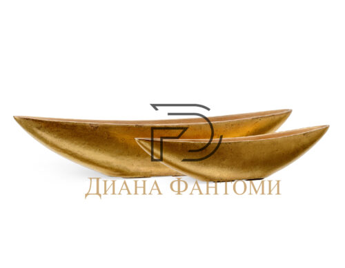Кашпо - Metal - Ваза-Лодка